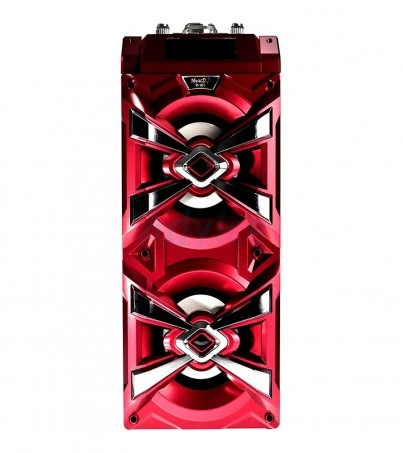 MUSIC D.J. BLUETOOTH (P101) Red  (By SuperTStore)