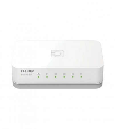 Switching Hub D-LINK (DES-1005C) 5 Port (4'')(By SuperTStore)