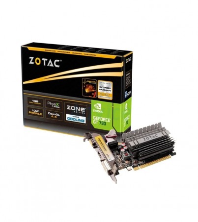 VGA ZOTAC GEFORCE GT 730 ZONE EDITION - 2GB DDR5 [ZT-71113-20L] (By SuperTStore)