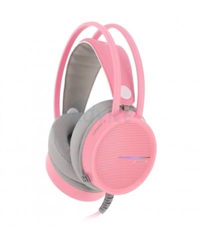 HEADSET (7.1) NUBWO X98 Gaming (Pink)(By SuperTStore)