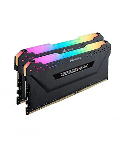 CORSAIR VENGEANCE RGB RS BLACK (CMG32GX4M2D3600C18) RAM DDR4(3600) 32GB (16GBX2)
