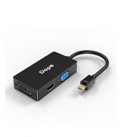Converter Mini Display TO HDMI/VGA DOPE (DP-7823)(By SuperTStore)