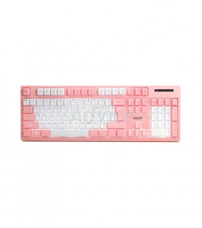 USB Keyboard OKER (KB-911) Pink(By SuperTStore)