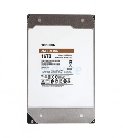16 TB HDD TOSHIBA N300 (7200RPM, 512MB, HDWG31GUZSVA)
