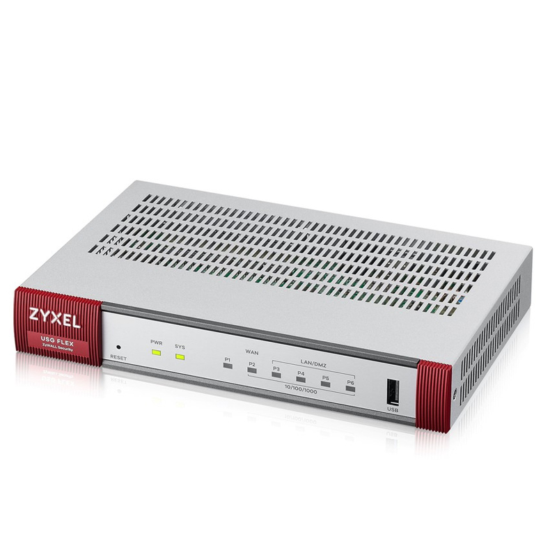 ZYXEL USG FLEX 100 Unified Security Gateway Firewall With 1 Year