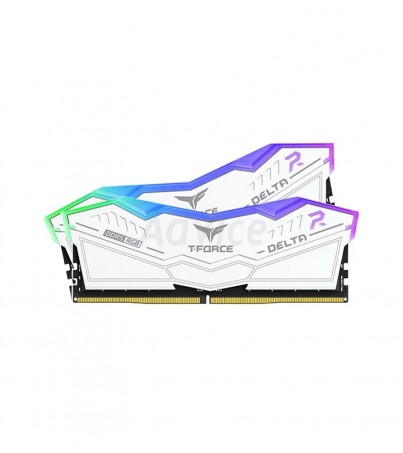 RAM DDR5(6400) 32GB (16GBX2)  DELTA RGB WHITE