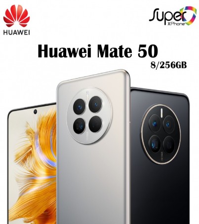 Huawei Mate 50 (8+256GB)คู่หูที่มีเสน่ห์ของคุณยุคใหม่ของการถ่ายภาพบนมือถือ (By SuperTStore)