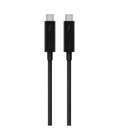 Belkin สายสัญญาณ Thunderbolt 3 USB-C to USB-C 100W (F2CD085bt2M-BLK)