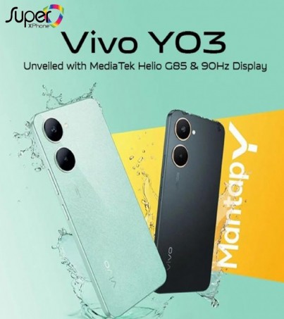 vivo Y03 (4GB/128GB)ใช้งานลื่นไหล ลวดลายสวยงาม(By SuperTStore)