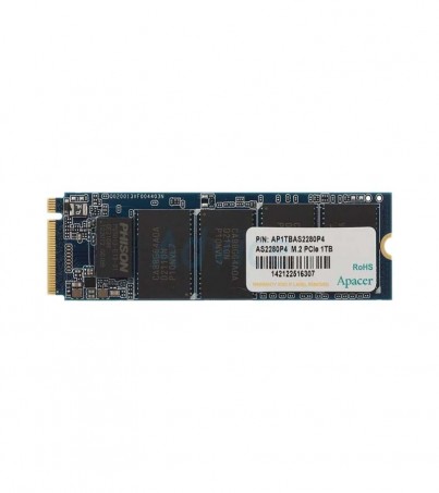 1 TB SSD M.2 PCIe APACER AS2280 (AP1TBAS2280P4-1) NVMe(By SuperTStore)