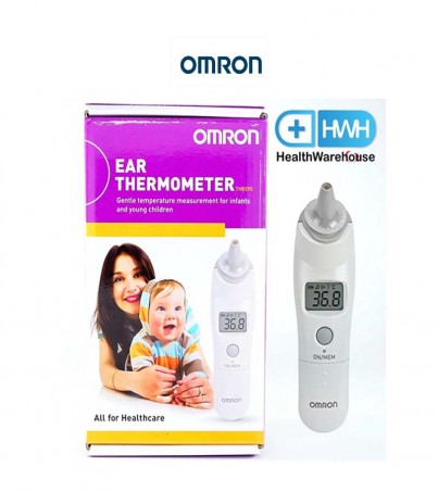 เครื่องวัดอุณหภูมิแบบดิจิทัลทางหู  Omron Ear Thermometer รุ่น TH839S(By SuperTStore)