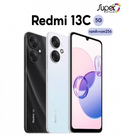 Redmi 13C (8+256)รองรับ 5G จอแสดงผล  HD+(By SuperTStore)