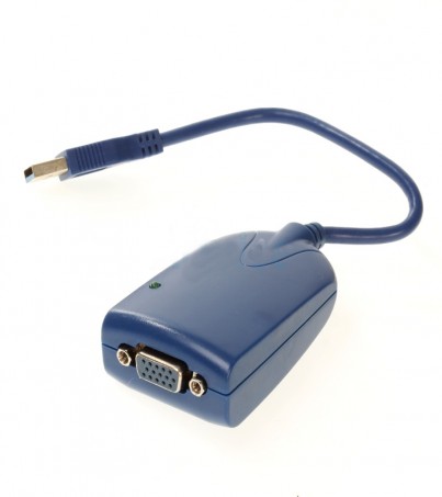 SkyHorse Converter USB 3.0 TO VGA (F) (Blue)