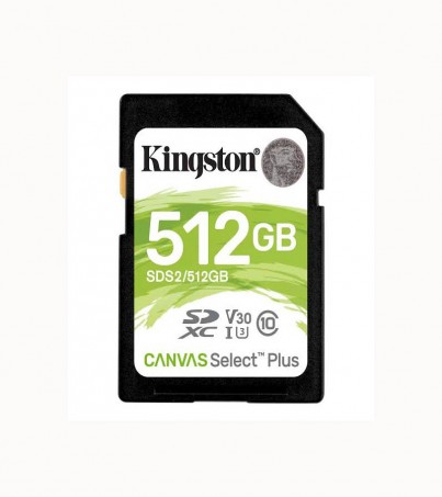 Kingston 512GB SDHC Canvas Select Plus Memory Card (SDS2/512GB)