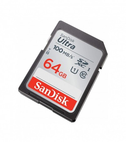SanDisk เมมโมรี่ การ์ด 64GB Tarjeta de memoria Ultra SDXC UHS-I
