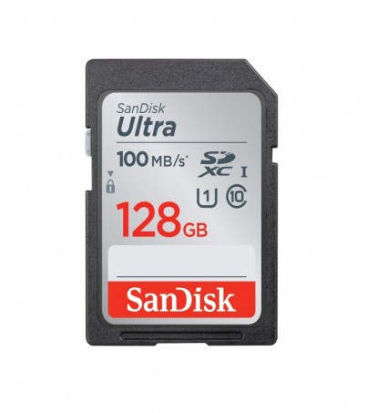 SanDisk เมมโมรี่ การ์ด 128GB Tarjeta de memoria Ultra SDXC UHS-I