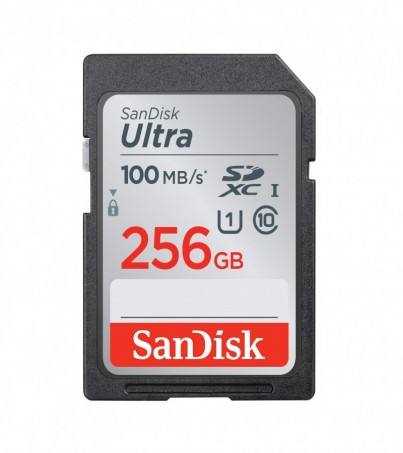 SanDisk เมมโมรี่ การ์ด 256GB Tarjeta de memoria Ultra SDXC UHS-I