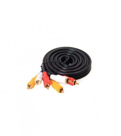Cable Sound RCA TO RCA 3:3 ( 3M) THREEBOY