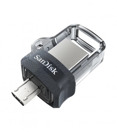 Dual USB Drive 32GB SanDisk G46 Black OTG By SuperTStore