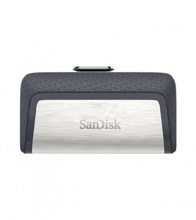 Dual USB Drive 64GB SanDisk G46 Black Type-C By SuperTStore