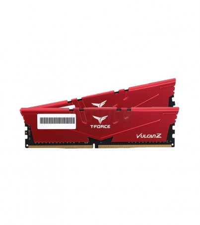 RAM DDR4(2666) 16GB (8GBX2)TEAM Vulcan Z Red