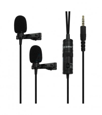 MicroPhone NUBWO Clip On 2Microphone (M14) (By SuperTStore)