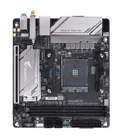 AM4) GIGABYTE B450I AORUS PRO WIFI (REV. 1.0) (By SuperTStore