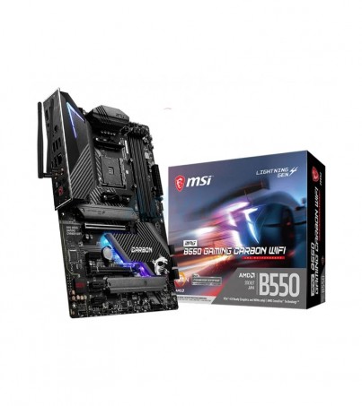 (AM4) MSI MPG B550 GAMING CARBON WIFI (By SuperTStore)