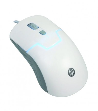 USB Optical Mouse HP GAMING (M100) White (By SuperTStore) 