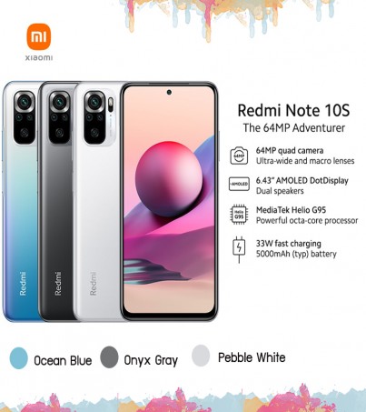Redmi Note 10S (8+128GB) (By SuperTStore)