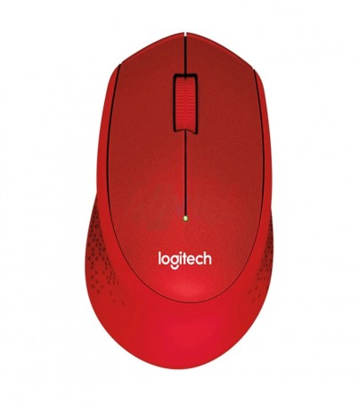 Wireless Optical Mouse LOGITECH (M331R) Red (By SuperTStore) 
