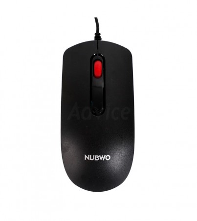 USB Optical Mouse NUBWO (NM-152) Black (By SuperTStore) 