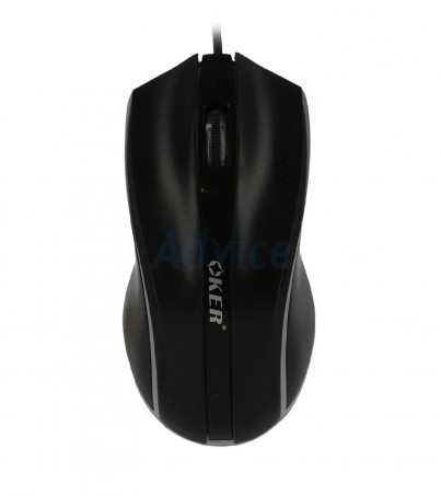 USB Optical Mouse OKER (OP-163) Black (By SuperTStore) 
