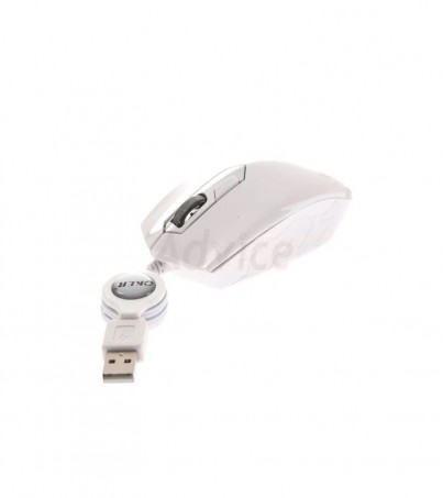 USB Optical Mouse OKER (MS-283) White (By SuperTStore) 
