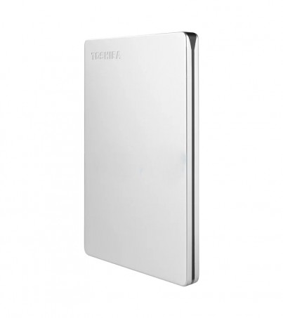 1 TB EXT HDD 2.5'' TOSHIBA CANVIO SLIM 3 (WHITE, HDTD320AS3EA)(By SuperTStore)