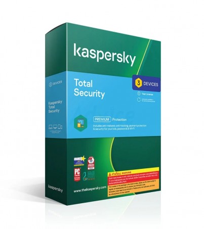 Kaspersky Total Security (3Devices)(By SuperTStore) 