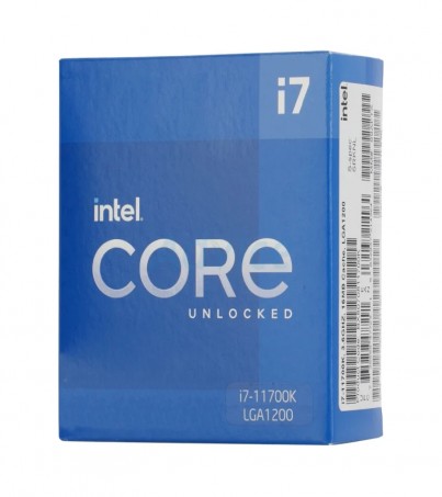 CPU INTEL CORE I7 - 11700K LGA 1200 (ORIGINAL) NO CPU COOLER (By SuperTStore) 