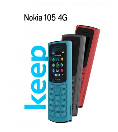 Nokia 105 4G - โนเกีย รองรับ 2 ซิมการ์ด(By SuperTStore)