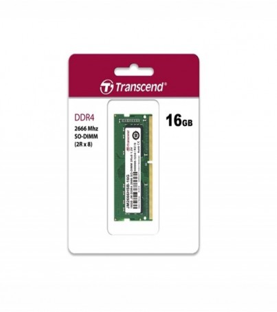 TRANSCEND RAM DDR4(2666, NB) 16GB (TCN-JM2666HSB-16G) for Note Book 