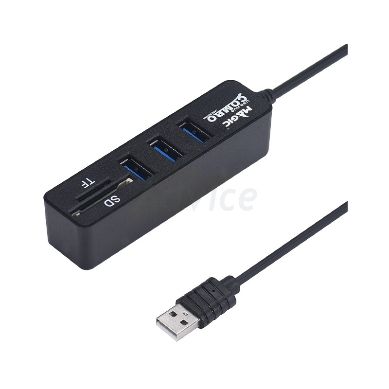 USB HUB 3P + Extension 'MAGIC TECH' (MT18)(By SuperTStore) SuperTstore