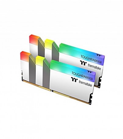 THERMALTAKE RAM DDR4(3600) 64GB (32GBX2) TOUGHRAM (R022R432GX2-3600C18A/RGB WHITE) for PC