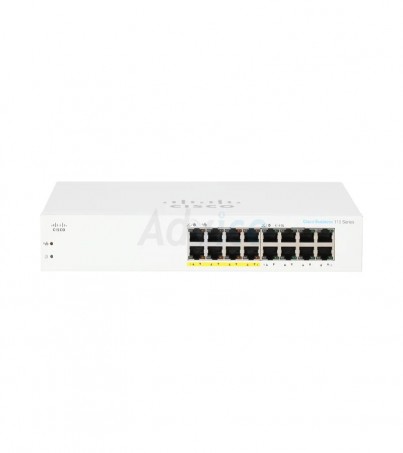 Gigabit Switching Hub 16 Port CISCO CBS110-16PP-EU (11'',8 POE)