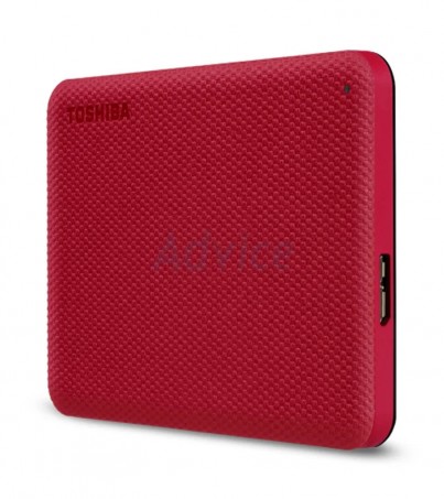 2 TB EXT HDD 2.5'' TOSHIBA CANVIO ADVANCE RED (HDTCA20AR3AA)