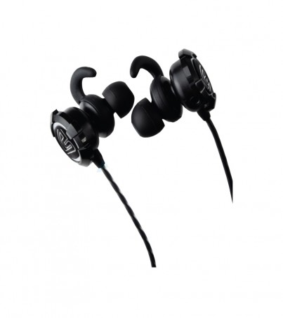HEADSET (In-Ear) SIGNO EP-619 Spacer (Black)(By SuperTStore)