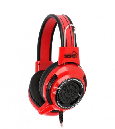 HEADSET (2.1) SIGNO E-SPORT HP-803 (RED) (By SuperTStore) 