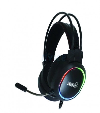 HEADSET (7.1) SIGNO E-SPORT HP-829 MIXXER (BLACK)(By SuperTStore) 