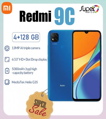 Redmi 9C (Ram4G+/Rom128GB) By SuperTStore