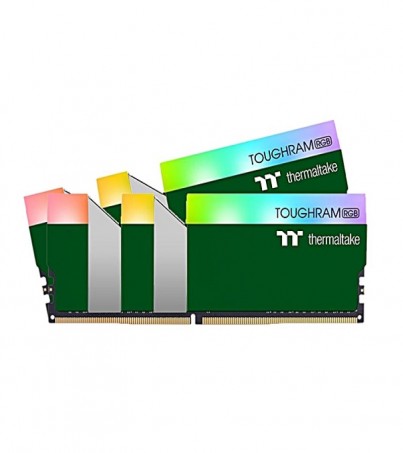 THERMALTAKE TOUGHRAM RGB RACING GREEN (RG28D408GX2-3600C18A) RAM DDR4(3600) 16GB (8GBX2 