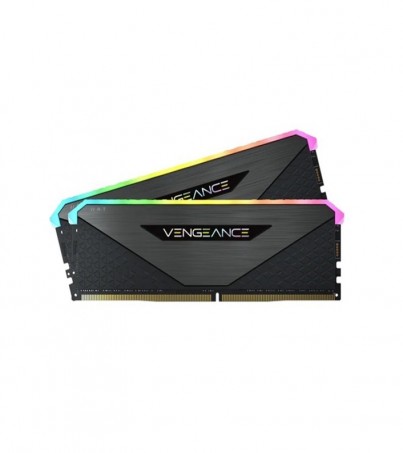 CORSAIR VENGEANCE RGB RS BLACK (CMG16GX4M2E3200C16) RAM DDR4(3200) 16GB (8GBX2)