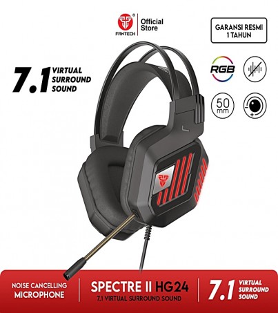 FANTECH  HEADSET (7.1) HG24 SPECTRE II VIRTUAL (BLACK)  